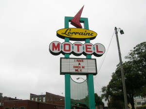 Lorraine motel marquee