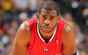 MEMPHIS, TN - APRIL 25: Chris Paul #3 of the Los Angeles Clippers looks on while playing against the Memphis Grizzlies in Game Three of the Western Conference Quarterfinals during the 2013 NBA Playoffs on April 25, 2013 at FedExForum in Memphis, Tennessee. NOTE TO USER: User expressly acknowledges and agrees that, by downloading and or using this photograph, User is consenting to the terms and conditions of the Getty Images License Agreement. Mandatory Copyright Notice: Copyright 2013 NBAE (Photo by Joe Murphy/NBAE via Getty Images)