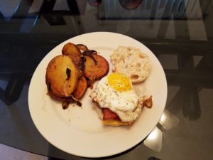 final shot black table