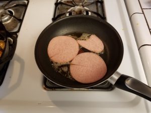 pork up in the pan